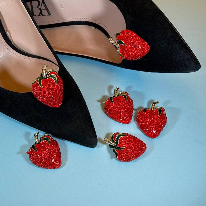 MAXIMONDÄN – wholesale Skotillbehör - Unisex – JORDGUBBSKLÄMMOR BILBAO (ett par)3