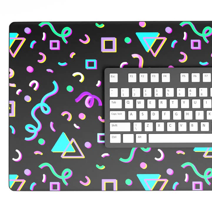 **PRE-ORDER** 90's Arcade Dark Mode Collection Desk Mat for wholesale by Oshkico