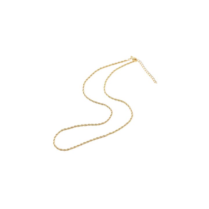 The Charm Bar Company - Wholesale Link & Chain Necklace - Gold Jordan Necklace