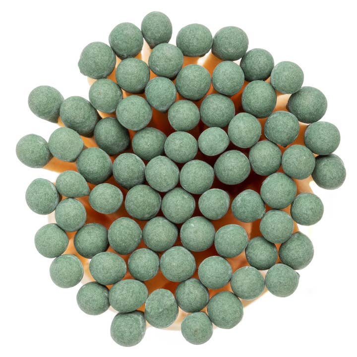 Enlighten the Occasion - Wholesale Matches - Juniper Green Matches in Medium Corked Vial