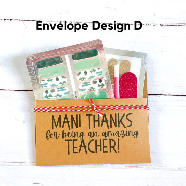 LUNA Nail Wraps - Wholesale Nail art/decal - Teacher Gifts Teacher Appreciation Gift Nail Wraps Gift Sets3