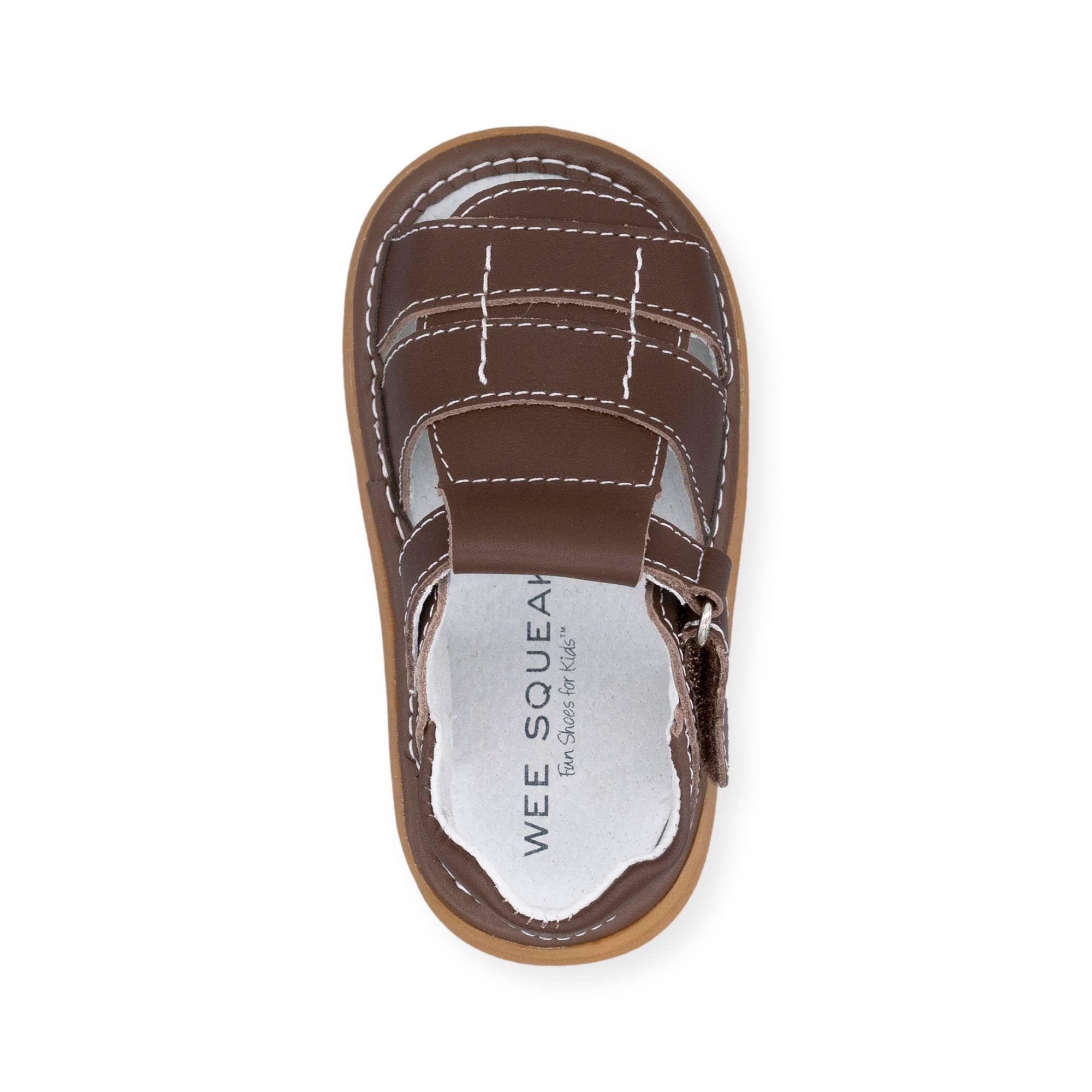 Wee Squeak Shoes – wholesale Sandals – Kids – Liam Brown Sandal5