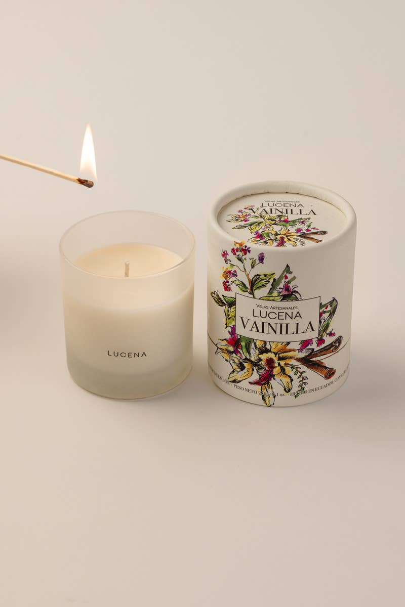 LUCENA - Wholesale Jar/Filled Candle - Vainilla