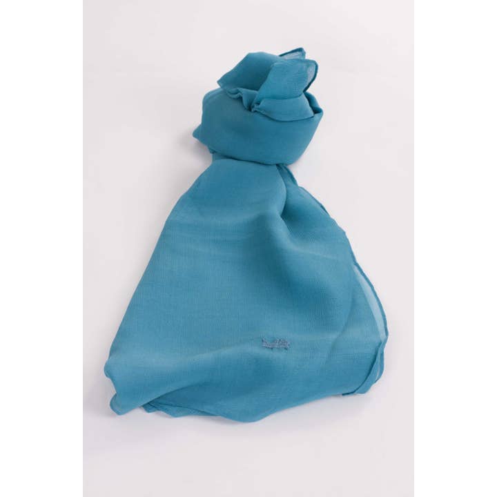 MR Complements - Vendita all'ingrosso Sciarpa - Donna - Sciarpa in chiffon di seta naturale1