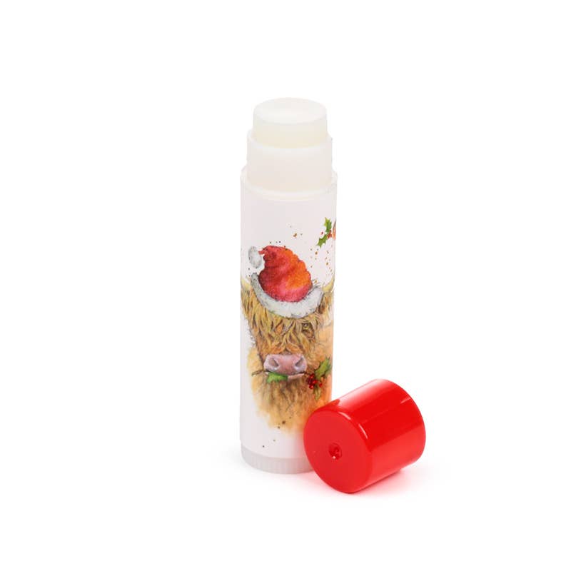 Puckator Ltd – wholesale Lip Balm – Jan Pashley Christmas Highland Coo Stick Lip Balm2