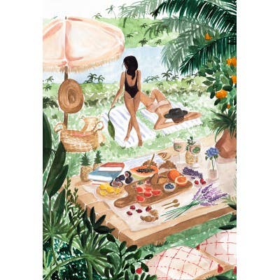 Pieces & Peace - Wholesale Puzzle - Adult - 1000 Piece Puzzle - Picnic in the South of France1
