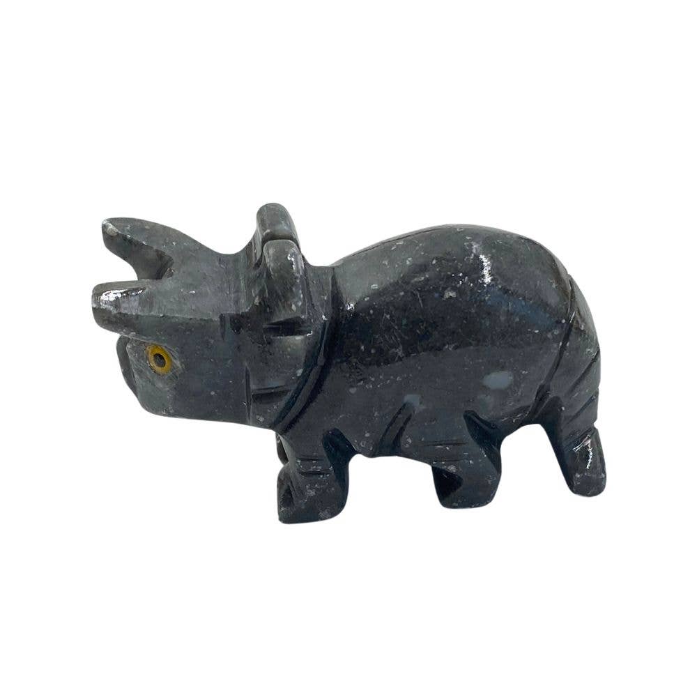 Earths Elements Wholesale - Wholesale Retailer Sample - Home Decor - Crystal Animal - Triceratops Soapstone2