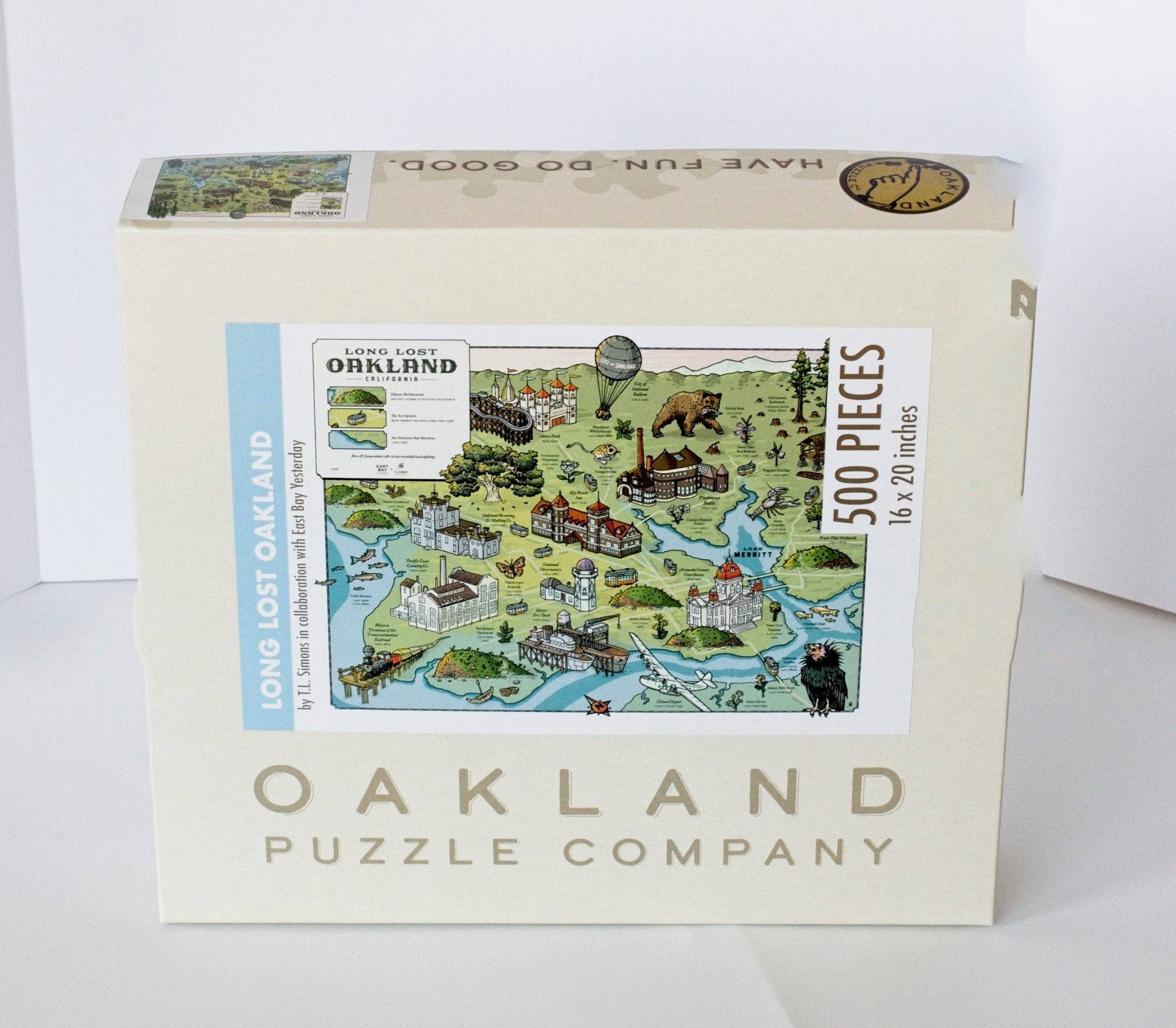 Oakland Puzzle Company - Wholesale Puzzle - Adult - Long Lost Oakland 500-piece Jigsaw puzzle5