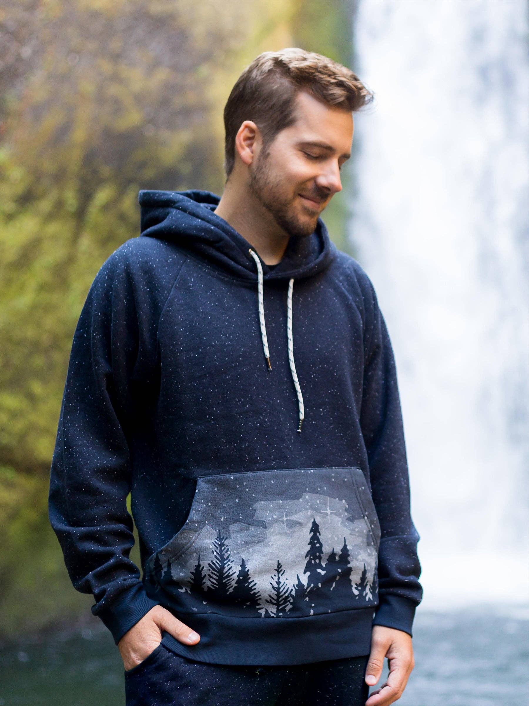 Happy Earth - Wholesale Hoodie - Unisex - Starlit Night Hoodie2