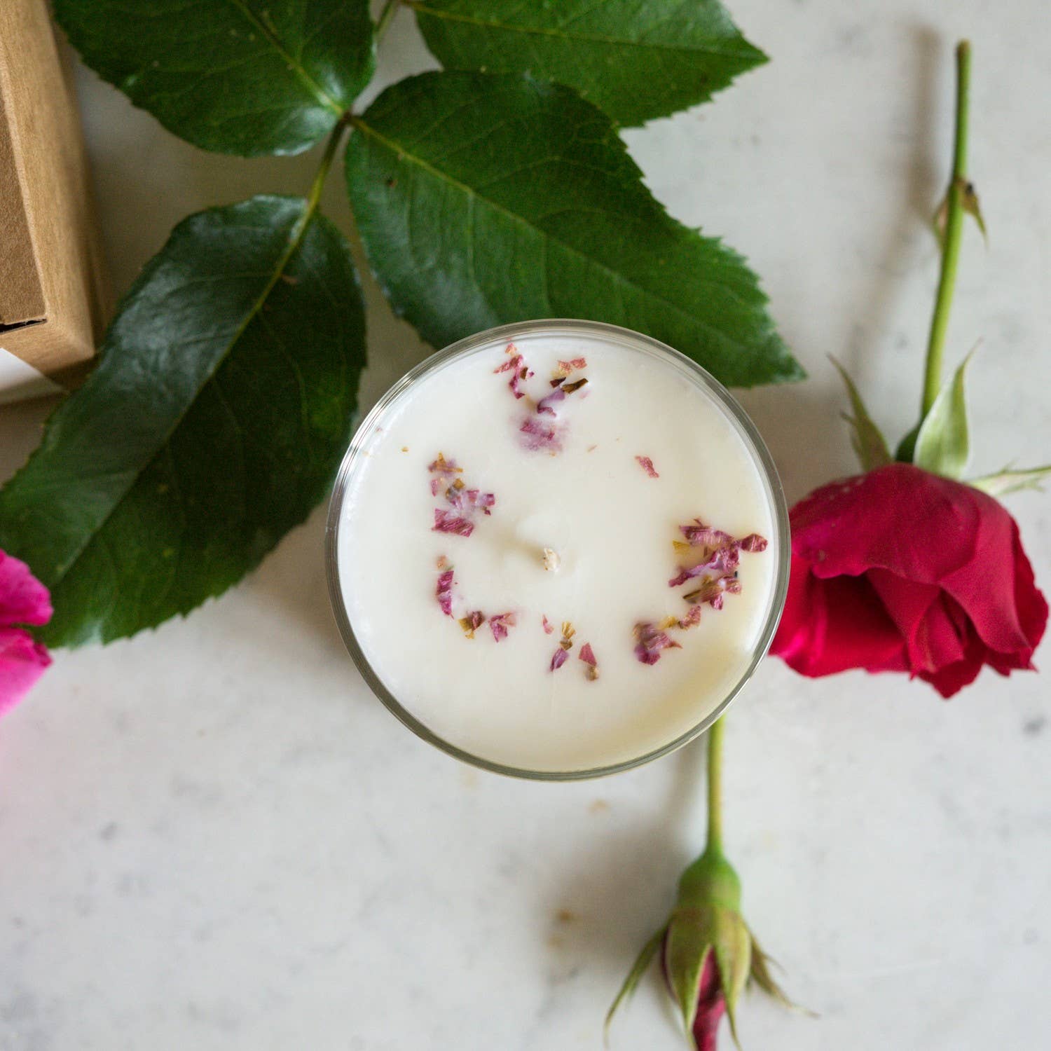 Leaves & Co - Wholesale Jar/Filled Candle - Bois De Rose Essential Collection Scented Candle2