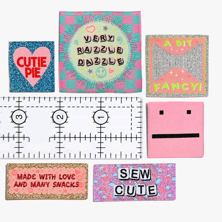 Kylie and The Machine - Wholesale Craft Supplies - WEARABLE ART | Rachel Burke x KATM Collaboration Sew-in Labels | Single Box7