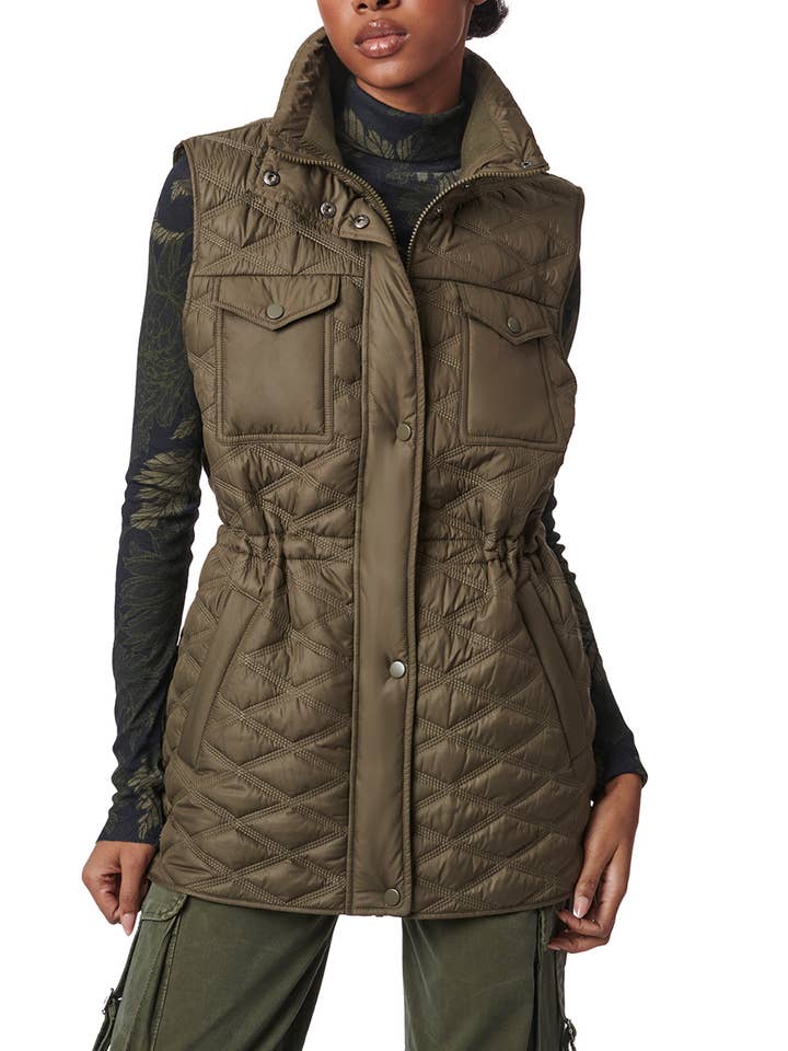 Quilted Puffer Vest for wholesale by Bernardo