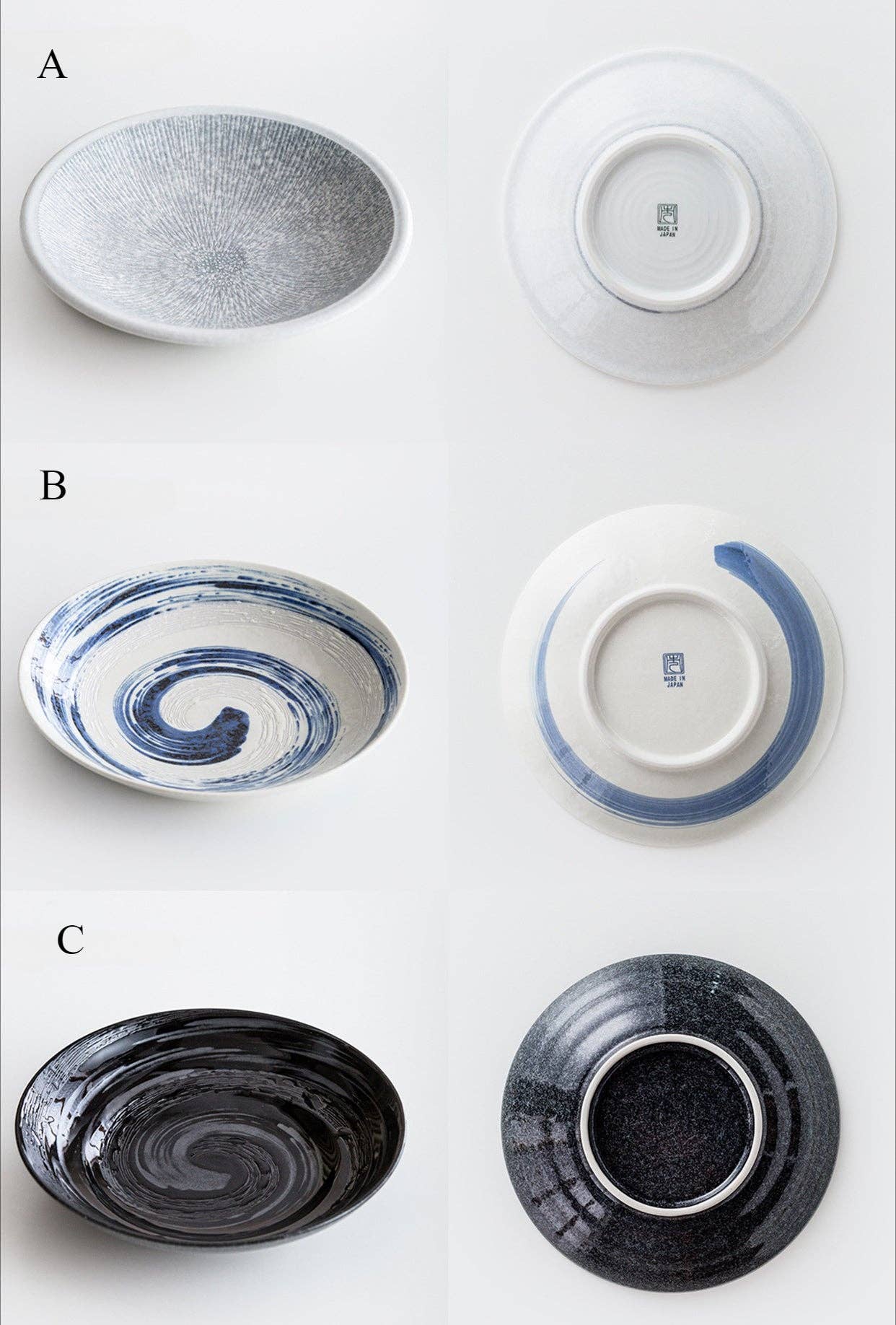 Gohobi （We cover U.S. import duties） - Wholesale Dinner plate - [Made in Japan] Gohobi Minoyaki Ceramic Deep Plate24