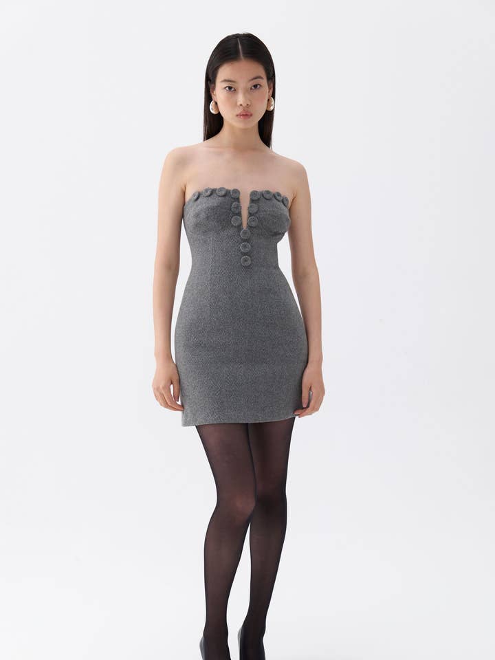 Strapless Mini Dress for wholesale by NOCTURNE