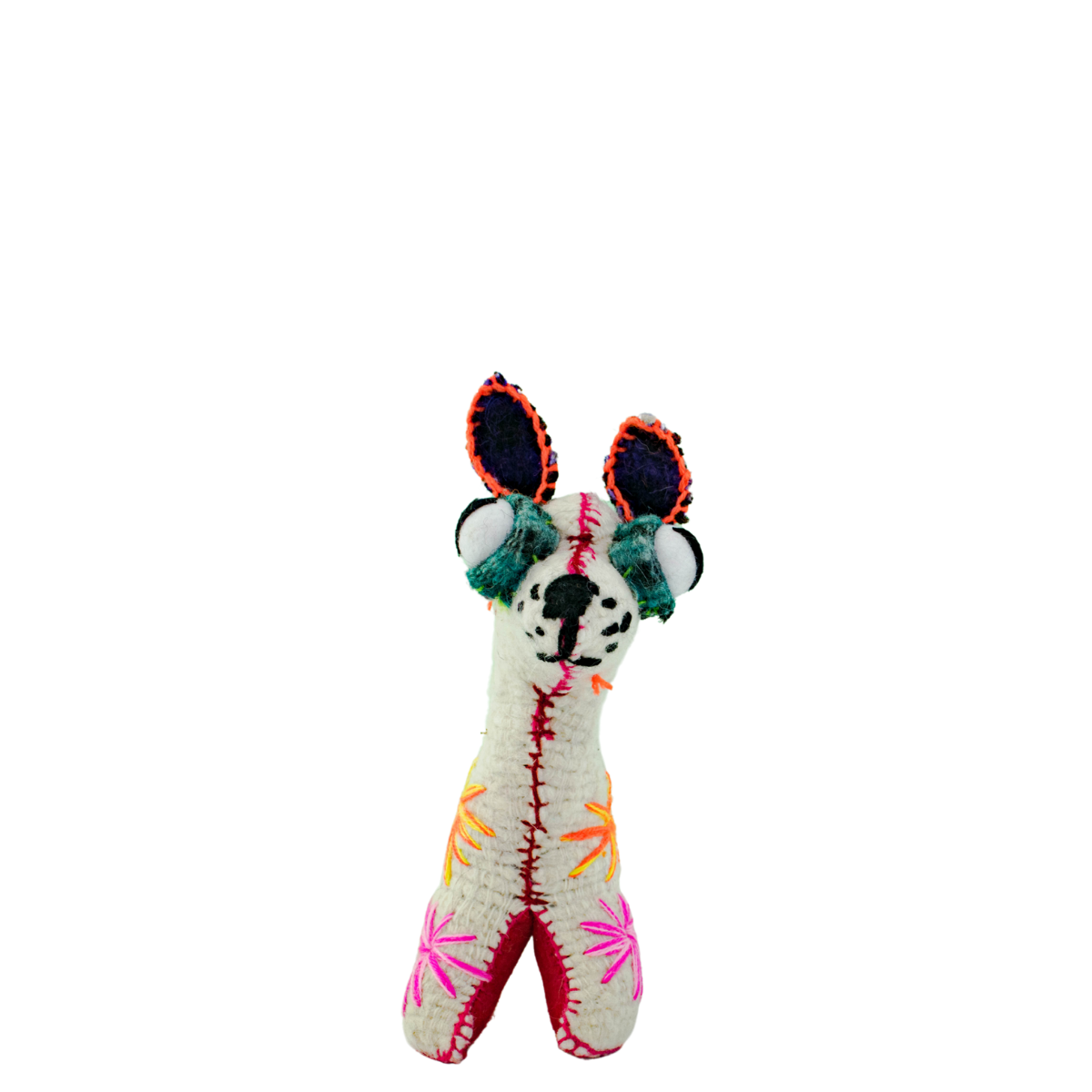 Lumily – wholesale Decorative tabletop object – Coco the Chihuahua: Repurposed Wool Boho Decor - Mexico10