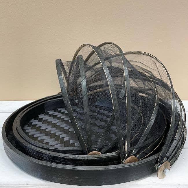 ByBazz - Wholesale Decorative Tabletop Object - Klamboe Mandje; Set 3 Stuks10