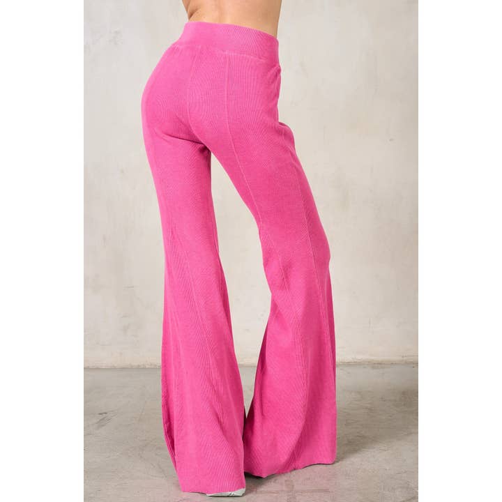 lalamia - Wholesale Fashion Leggings - Women's - Flare Rib Leggings