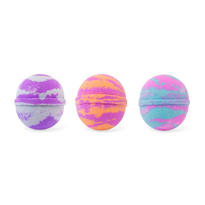 Purposeful Bliss - Fizzy Magic - Wholesale Bath Bomb/Fizz - Bath Bombs, Tie Dye Mystery Necklace Surprise Inside 1