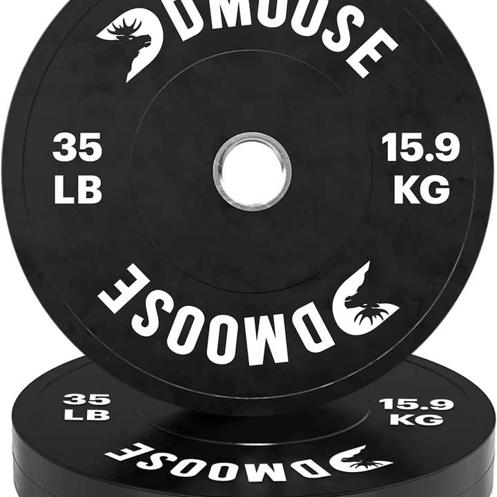 DMOOSE - Wholesale Fitness Equipment - DMoose Bumper Plates Weight Plates Strength Condition2