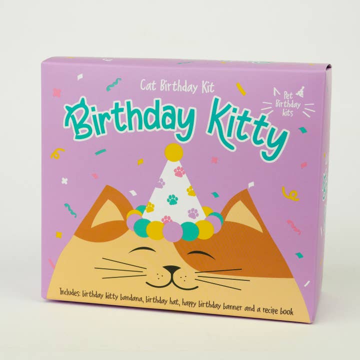 Gift Republic – wholesale Pet toy – Cat – Birthday Kitty - Cat Birthday Kit2
