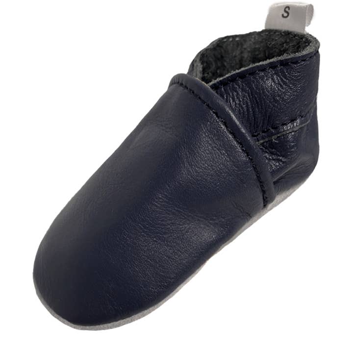 Almindelig blå babysko for engroshandel hos BabySteps