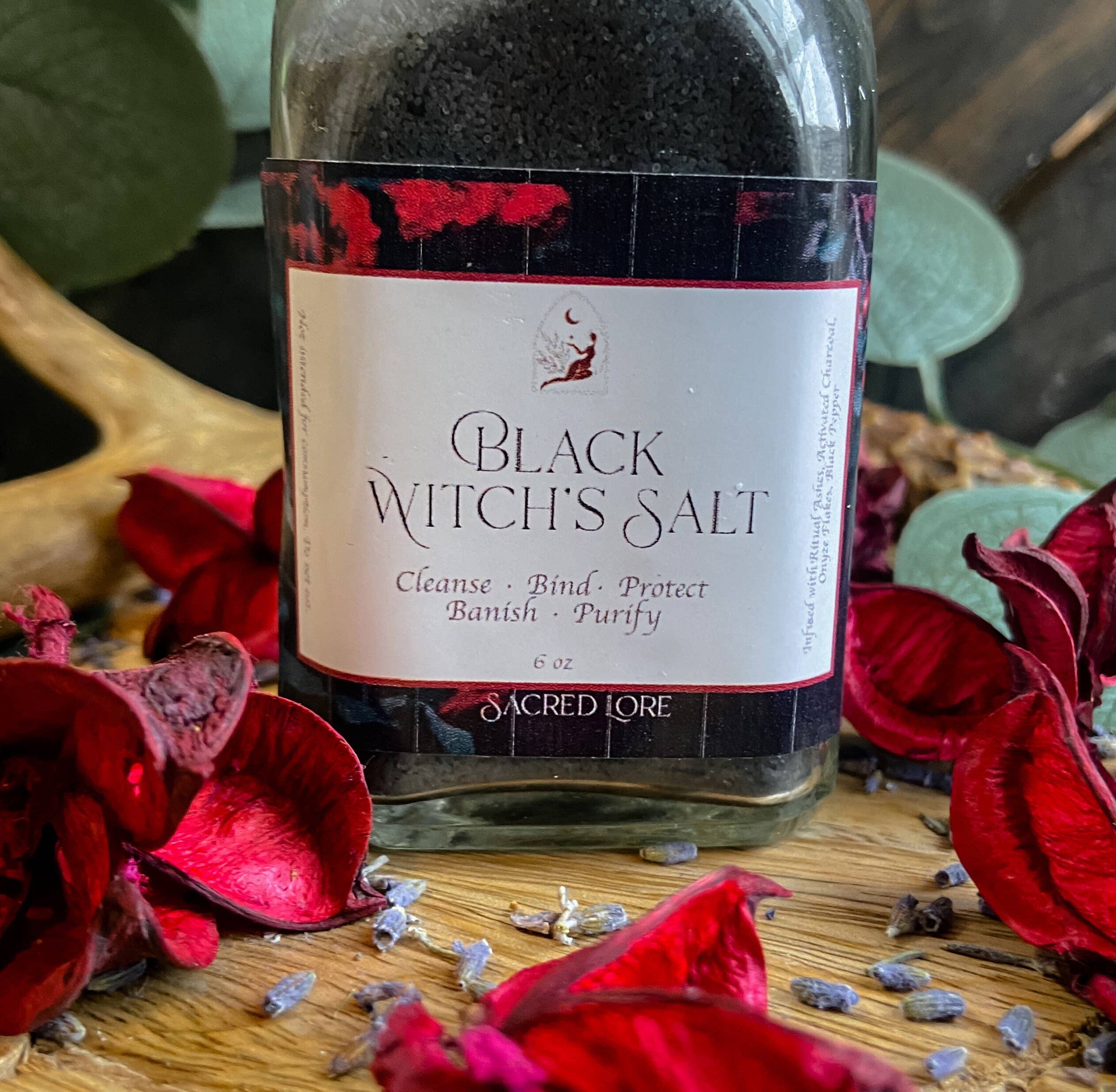 Sacred Lore – wholesale Meditation supplies – Black Witch’s Salt, Black Salt, Ritual Salt, Altar Decor4