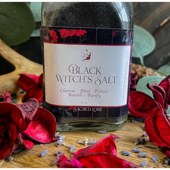 Sacred Lore – wholesale Meditation supplies – Black Witch’s Salt, Black Salt, Ritual Salt, Altar Decor4