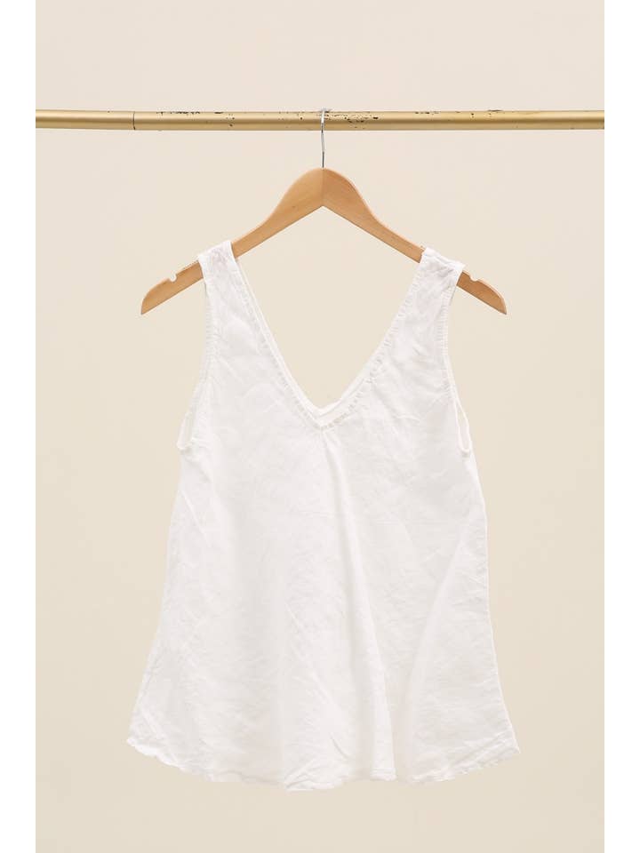 la maison des fibres naturelles - Wholesale Tank top – Women′s - Tank tops 16670 100% linen21