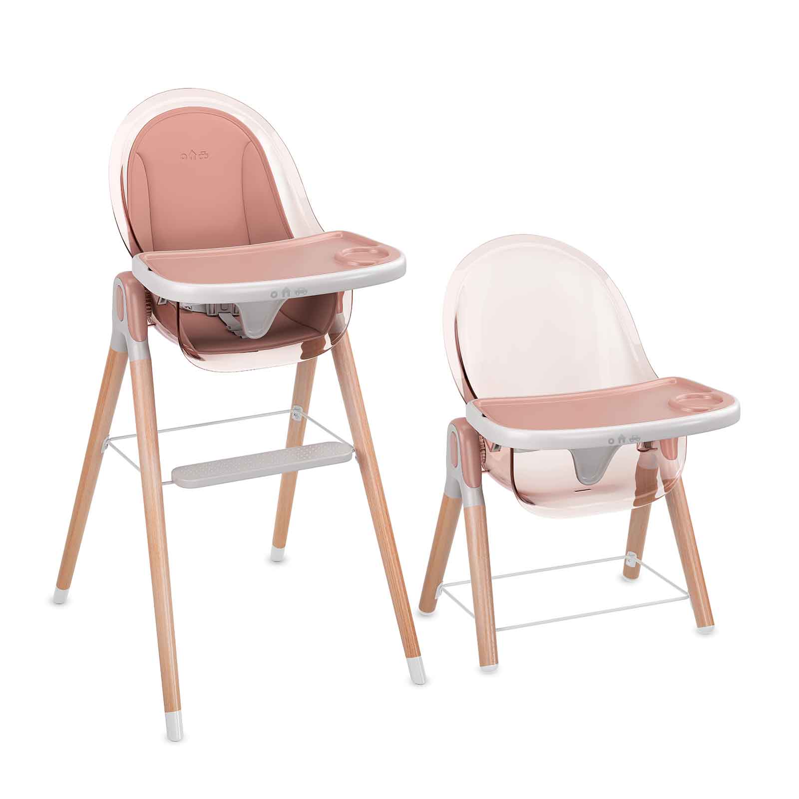Children of Design - Vente Chaise haute – bébé - Chaise haute classique 6 en 1 Children of Design avec coussin6