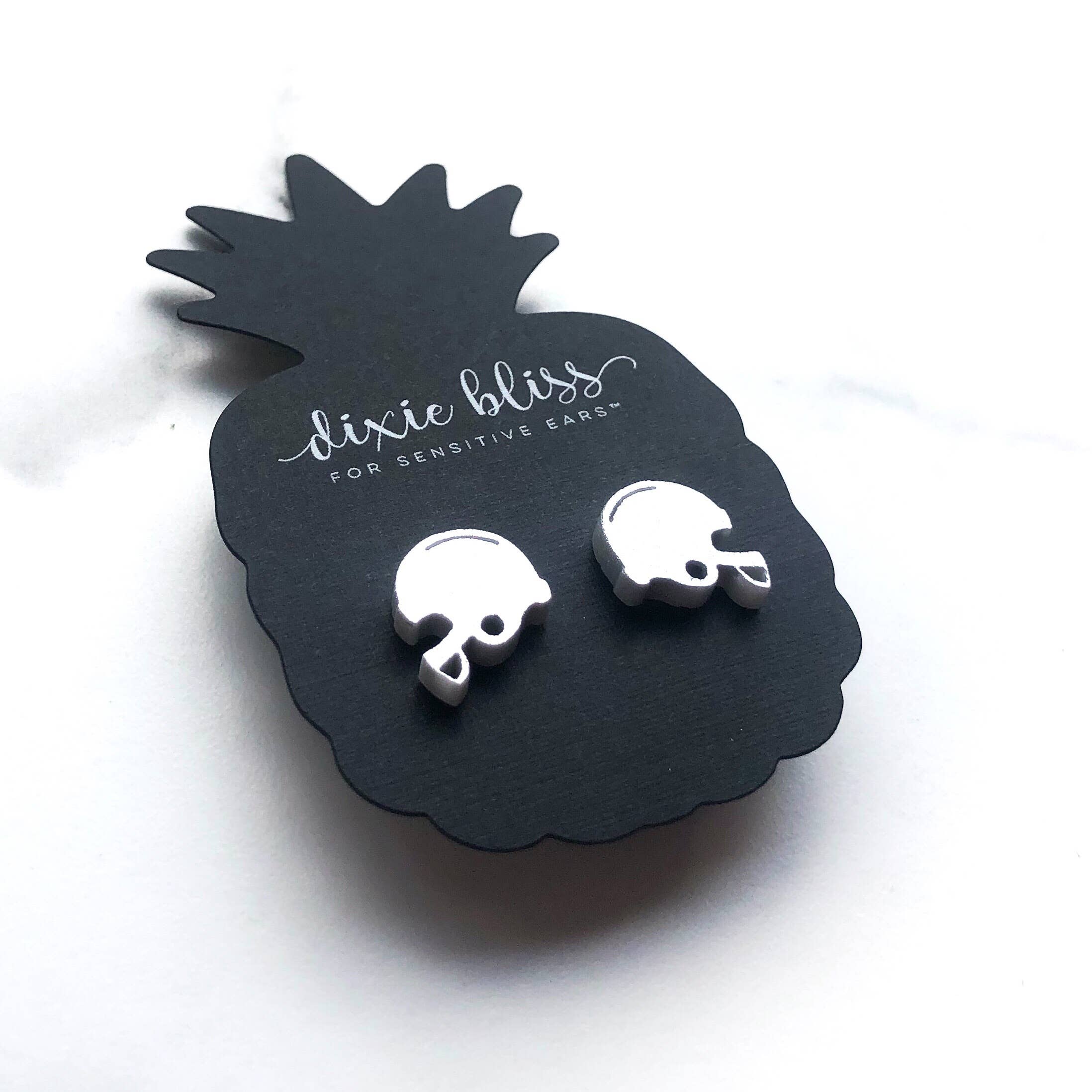 Dixie Bliss - Wholesale Stud/Post Earrings - Football Helmets Sport Team - 8 colors2