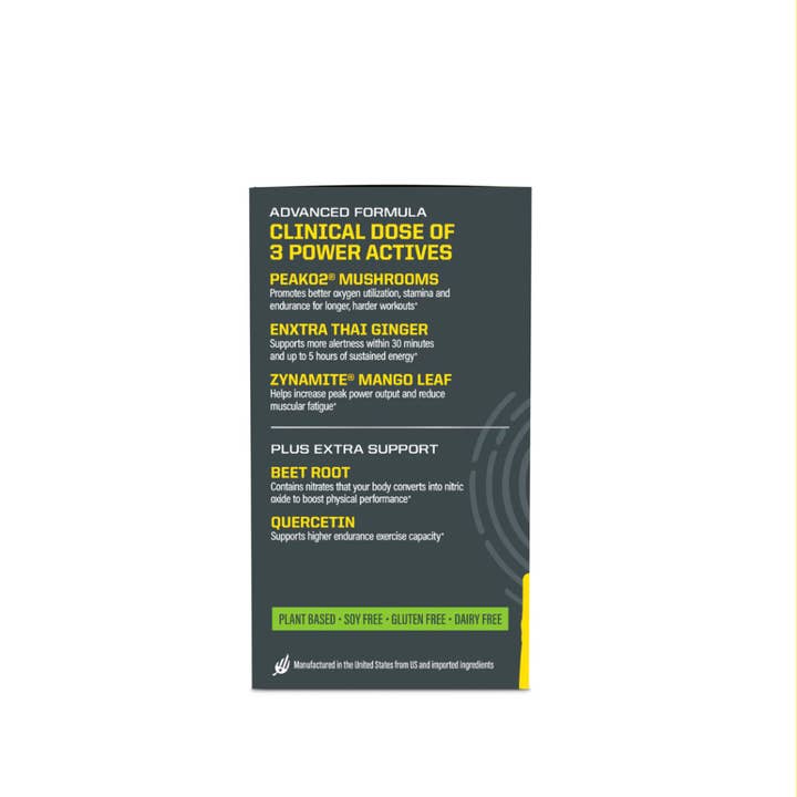 Sunwarrior - Wholesale Oral Supplement/Vitamin - Sunwarrior Active Pre-Workout Capsules - Energy & Stamina