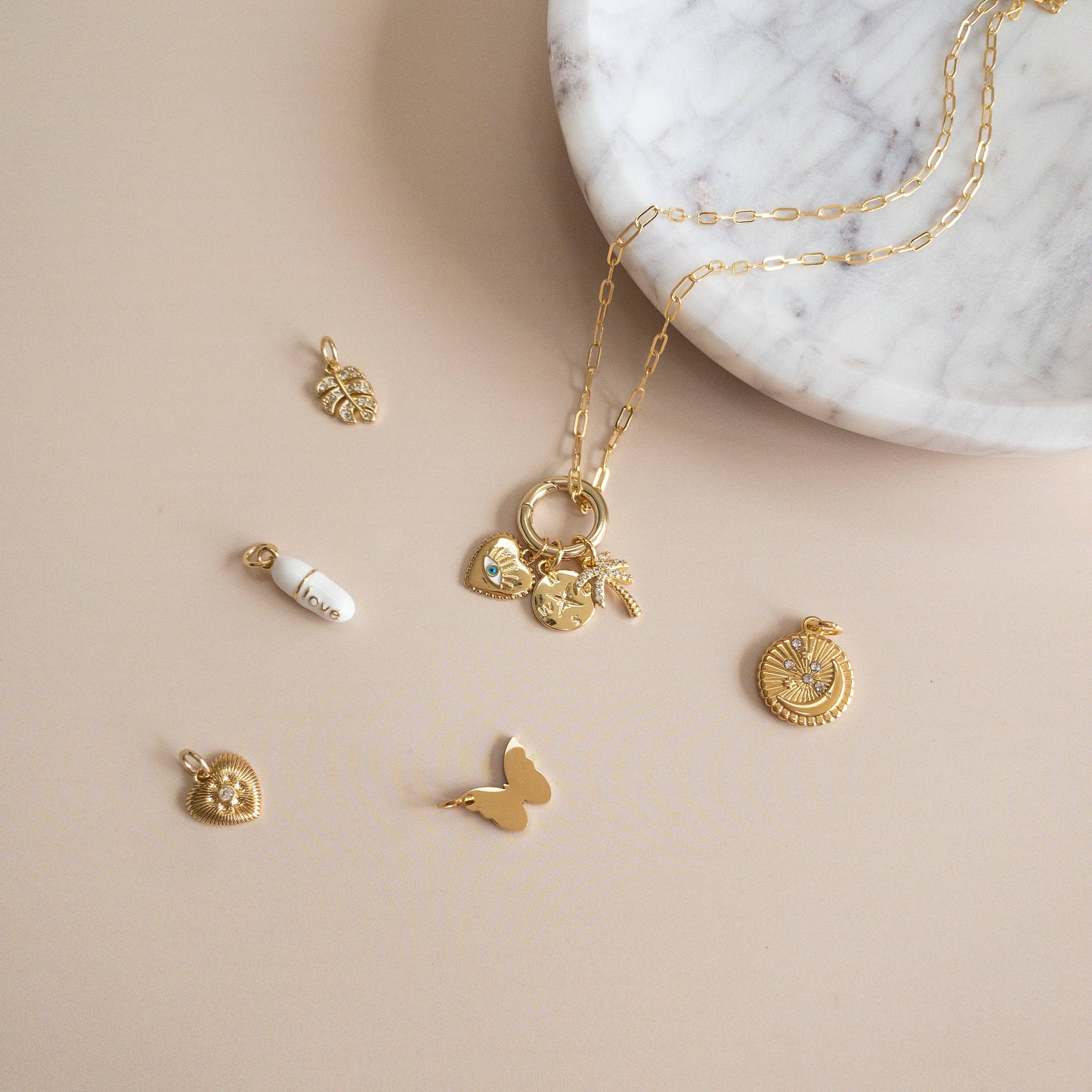 Lotus Jewelry Studio - Wholesale Link & Chain Necklace - Glossy Charm Chain1