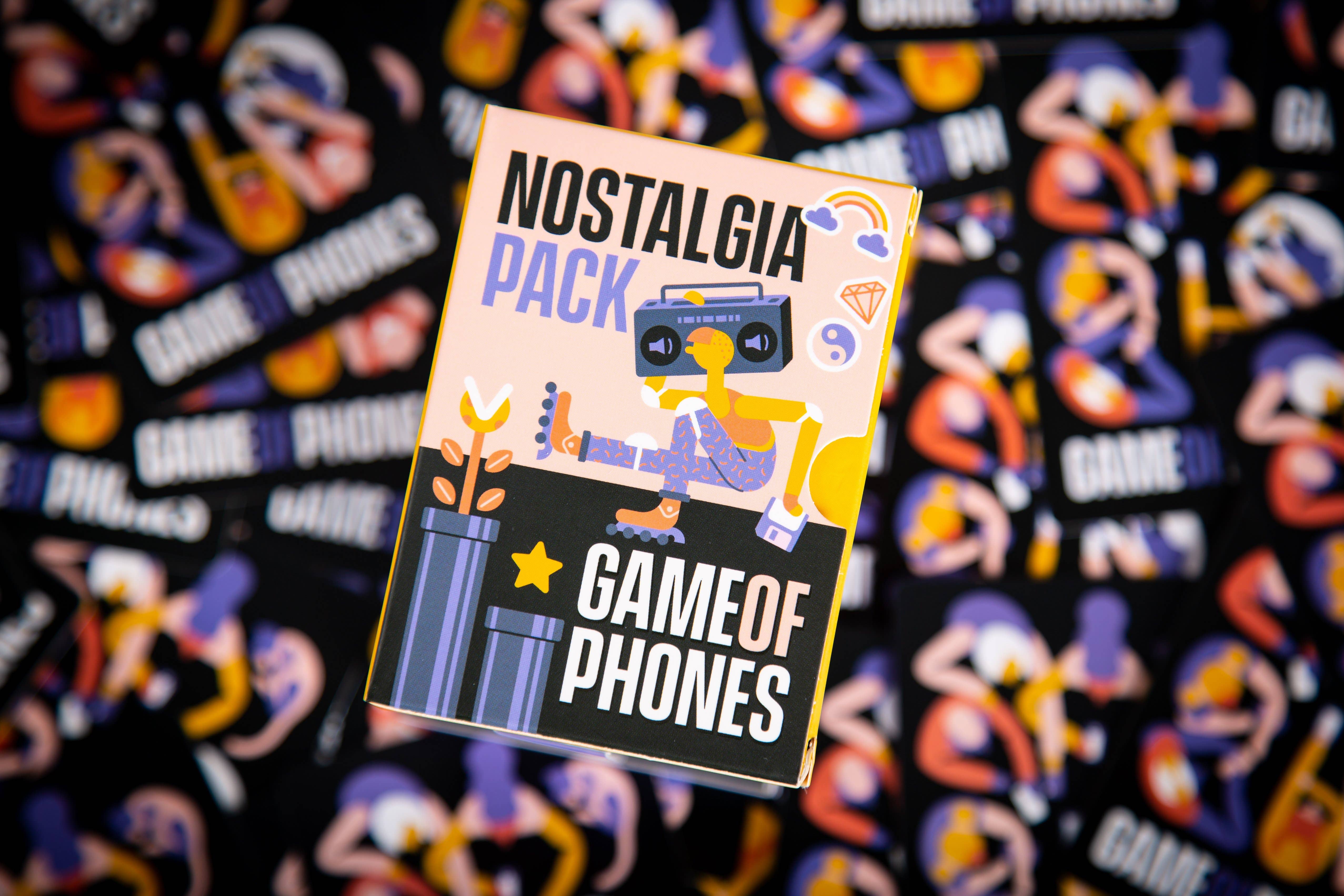 Game of Phones - Wholesale Card Game - Game of Phones: The Nostalgia Mini Pack4