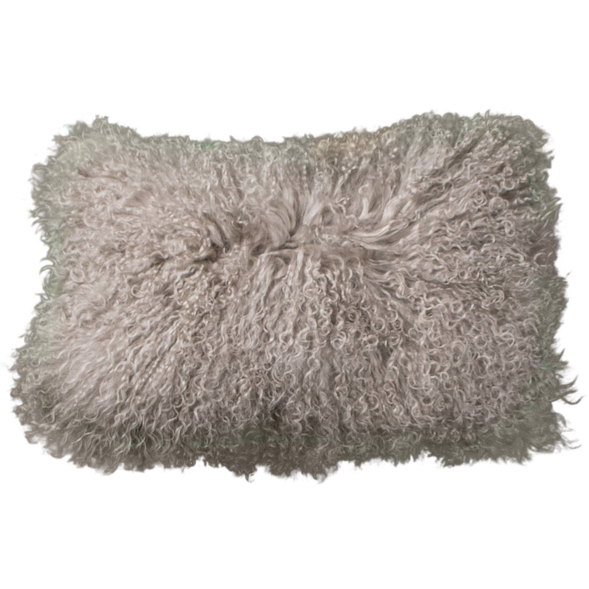 Van Buren - Wholesale Throw/Decorative Pillow - Tibetan sheepskin cushion 30x50cm | 14 colors4