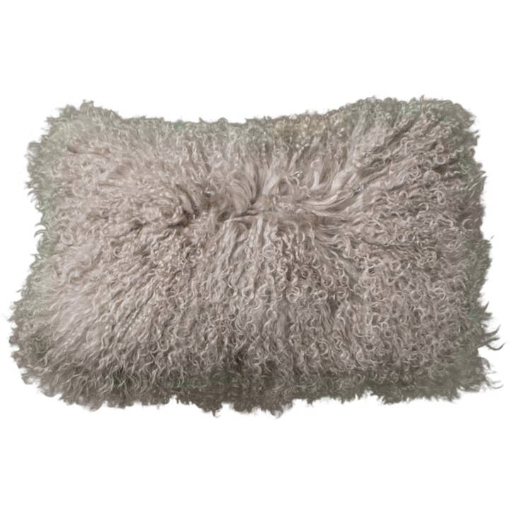Van Buren - Wholesale Throw/Decorative Pillow - Tibetan sheepskin cushion 30x50cm | 14 colors4