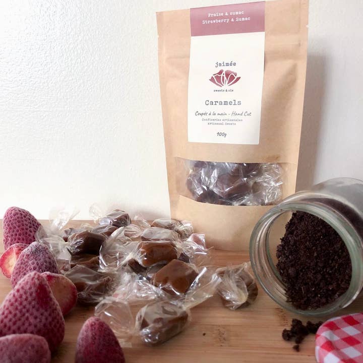 Jaimée - Wholesale Caramel - Caramels Strawberry and Sumac