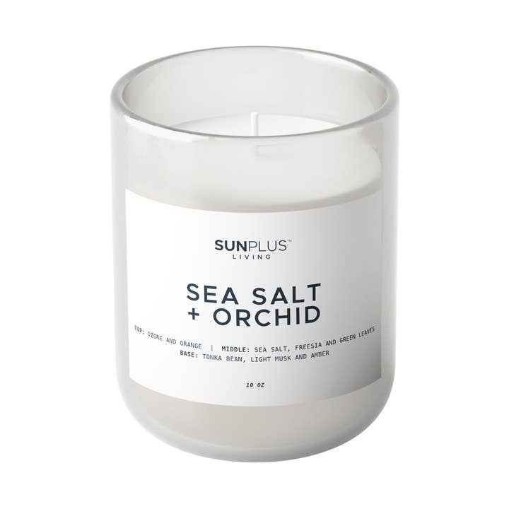 Meersalz + Orchidee Aromatique Kerze für den Großhandel von SUNPLUS