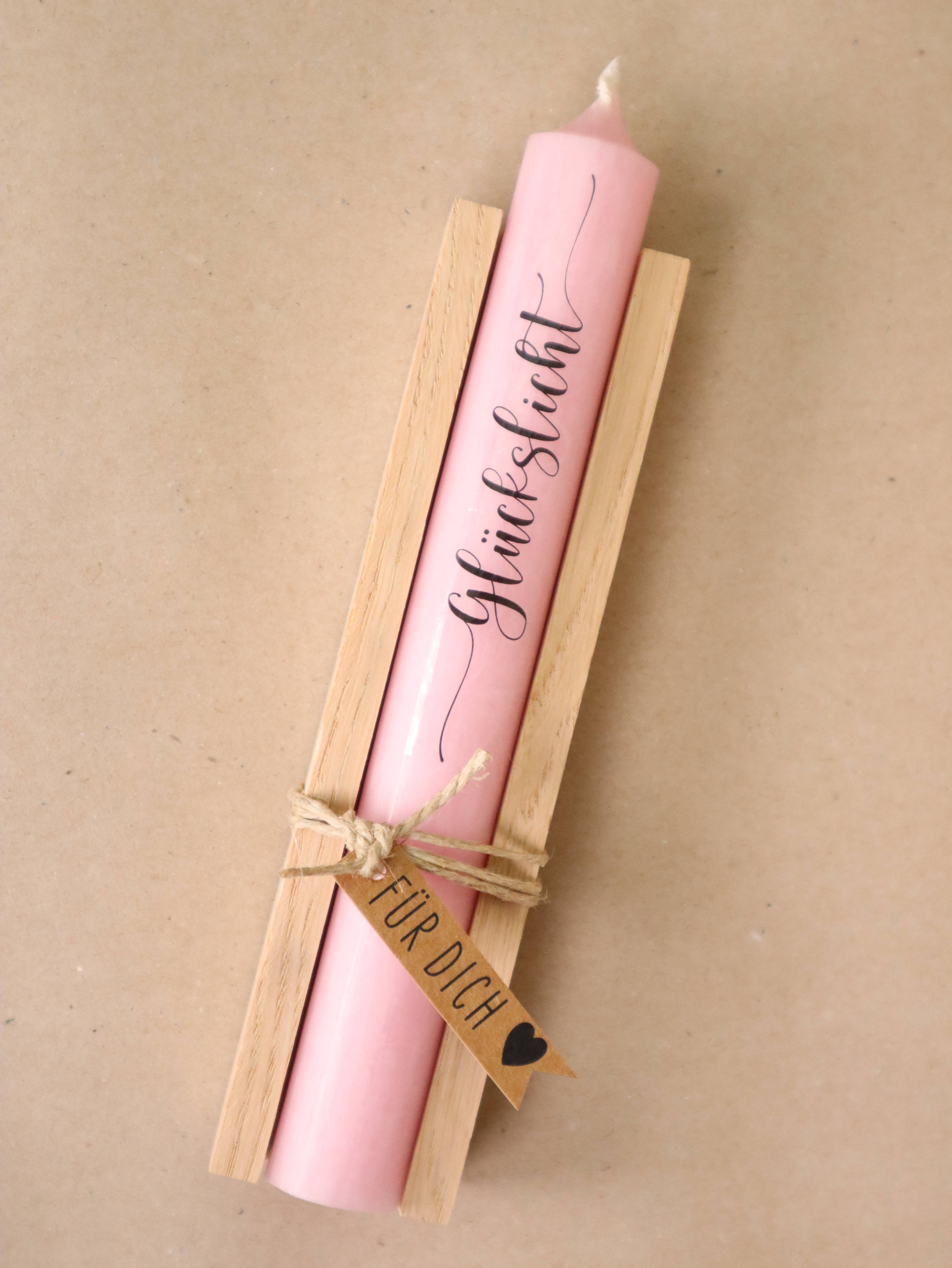 isaMi - Wholesale Tapered Candle/Candlestick - “Glückslicht” candle - best seller gift | women1