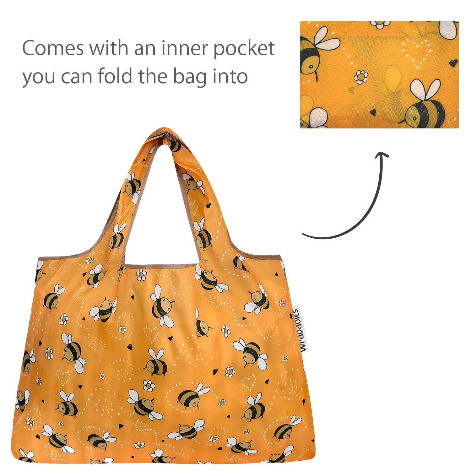 Wrapables.com - Wholesale Grocery/Shopping Bag - Wrapables Large Foldable Tote Nylon Reusable Grocery Bags40