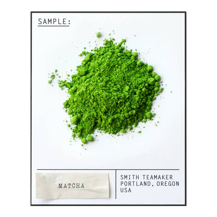 Smith Teamaker - Wholesale Health/Detox Tea - Matcha Powder - Bulk One Pound Bag
