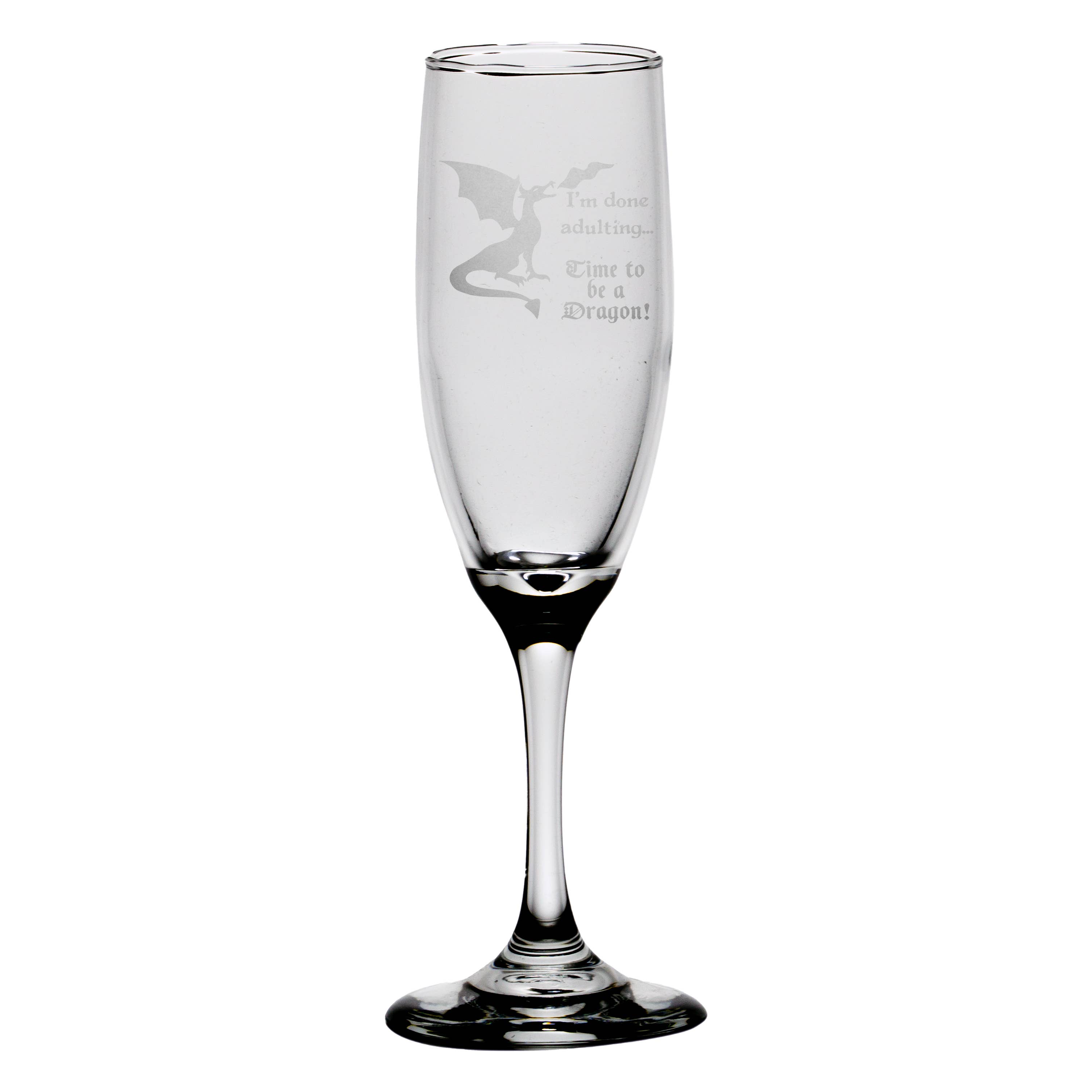 True I?m Done Adulting Stemless Wine Glass - Engrave Wine Glasses