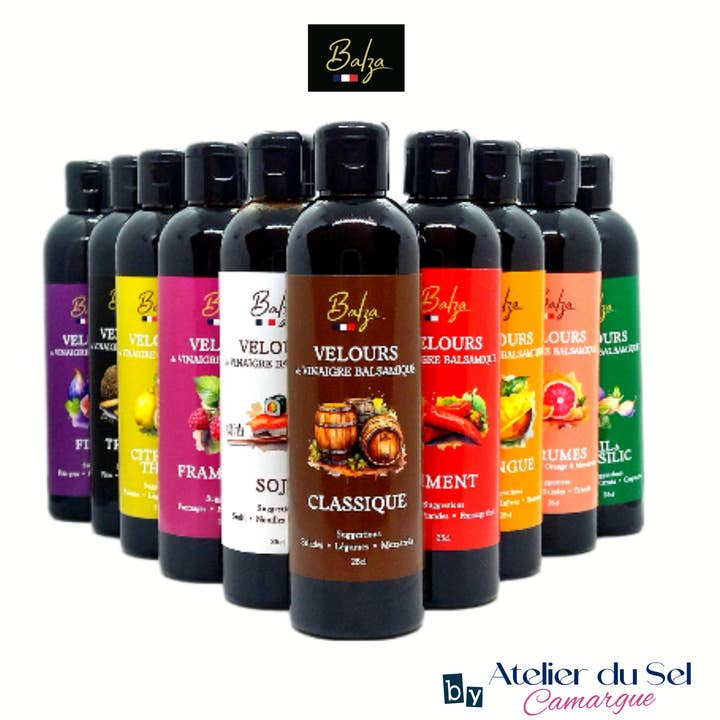 Atelier du Sel Camargue - Vendita all'ingrosso Aceto - Crema di Aceto Balsamico al Peperoncino 250ml