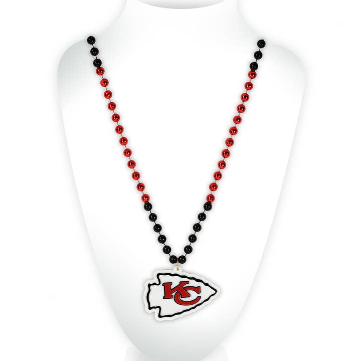 Perles de sport des Kansas City Chiefs pour la vente par Rico Industries