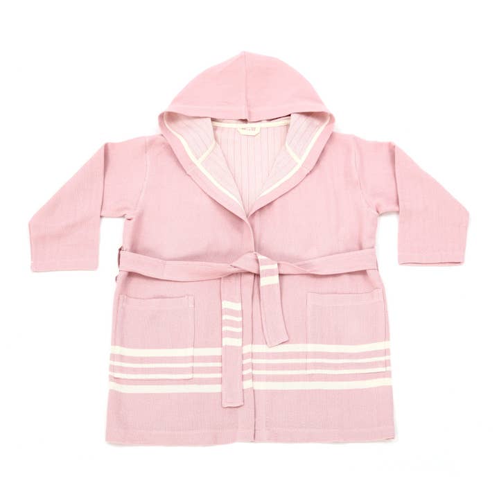 Albornoz infantil Ayza rosa para venta al por mayor de PESHCE
