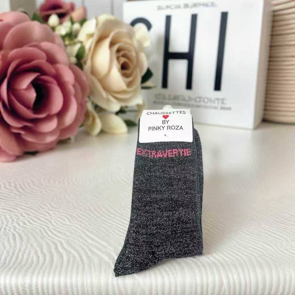 Anais - Wholesale Socks - Women's - high glitter sock17