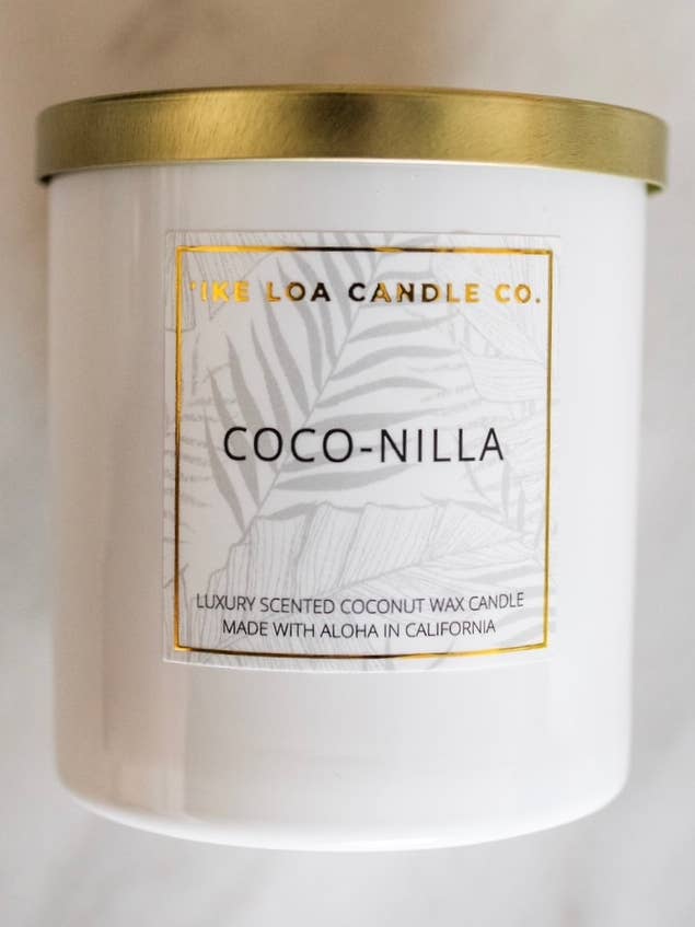 Coco-Nilla Candle for wholesale by ‘Ike Loa Candle Co.