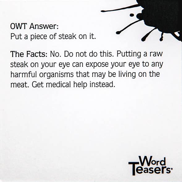 WordTeasers - Wholesale Card Game - Old Wives' Tales4