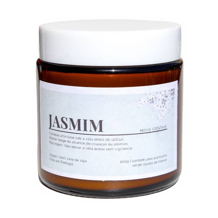 Vela de Cera de Soja - Aroma Flor de Laranjeira (cópia) por atacado de MOHS Cristais