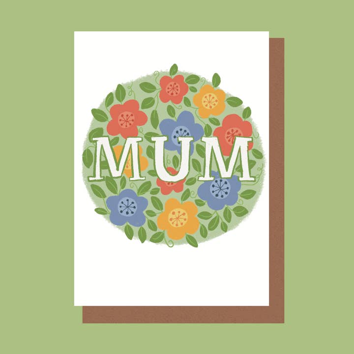 Mamma floreale - Mini biglietti per la Festa della Mamma per la vendita all'ingrosso da parte di Josie Makes Stuff