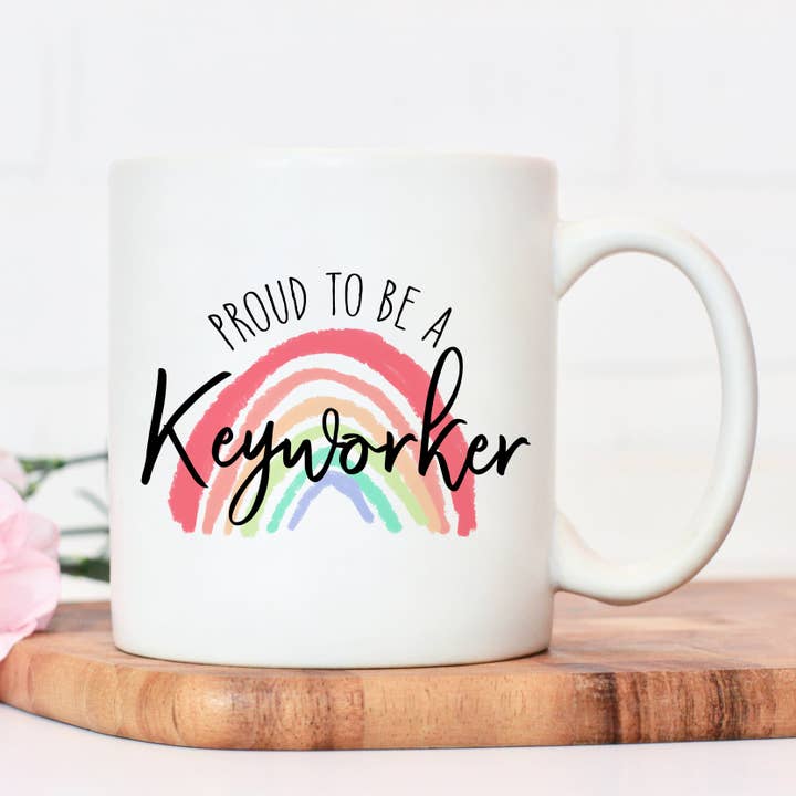 Trots om een sleutelwerker-mok te zijn voor wholesale door Manta Makes